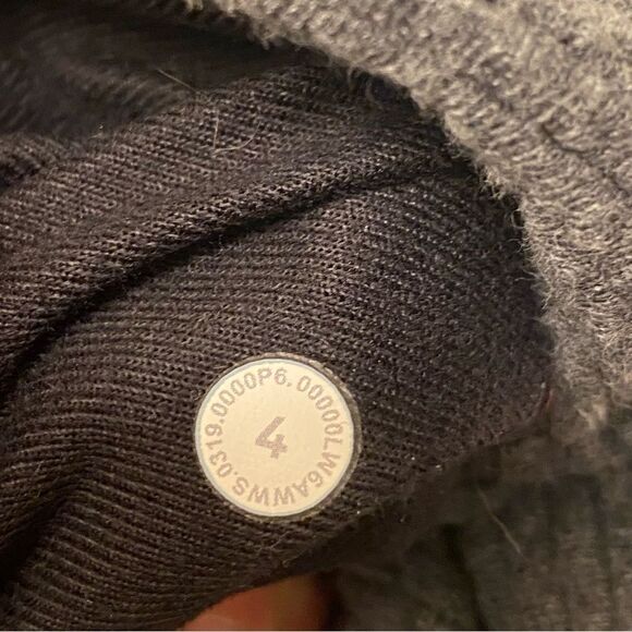 Lululemon Retreat Yourself Heathered Core Dark Grey Cropped Wide Leg Pant Size 4 - Picture 8 of 12